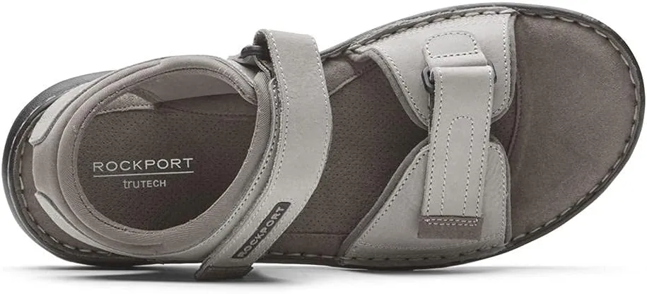 Rockport Men's Darwyn Quarter Strap Platform Slide Sandal