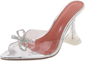 Roimaash Women Fashion Summer Slide Shoes Peep Toe Slip on Sandals