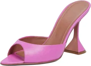Roimaash Women Fashion Summer Slide Shoes Peep Toe Slip on Sandals