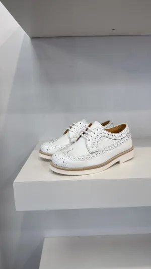 Rondinella White Wingtip Oxford