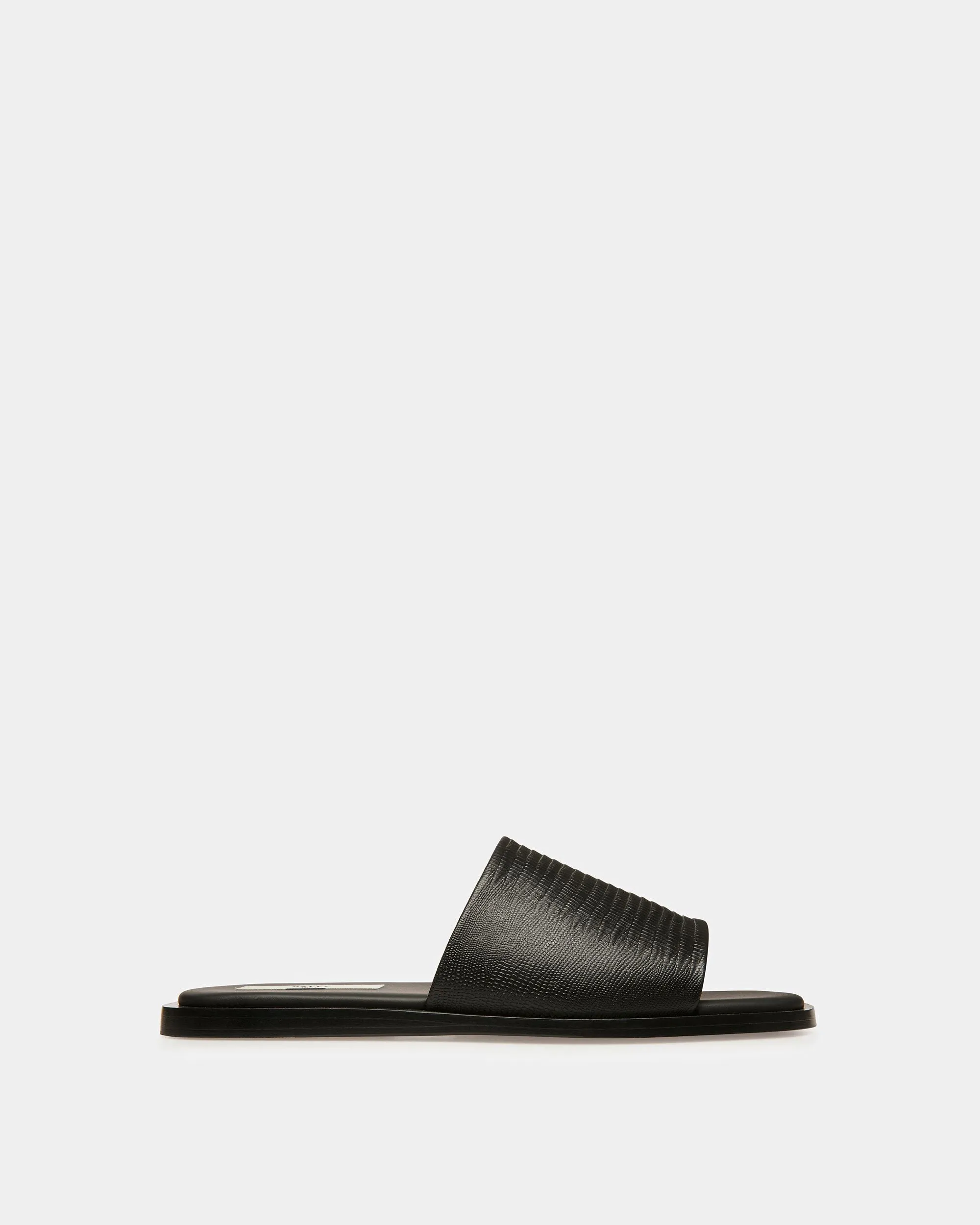Sabian Leather Sandals In Black