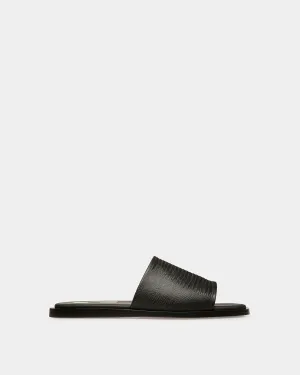 Sabian Leather Sandals In Black
