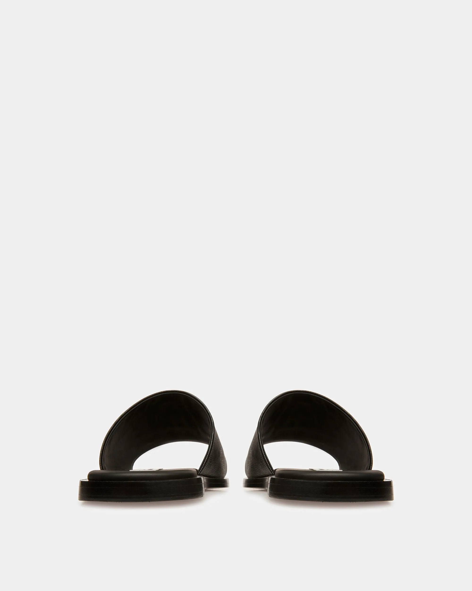 Sabian Leather Sandals In Black