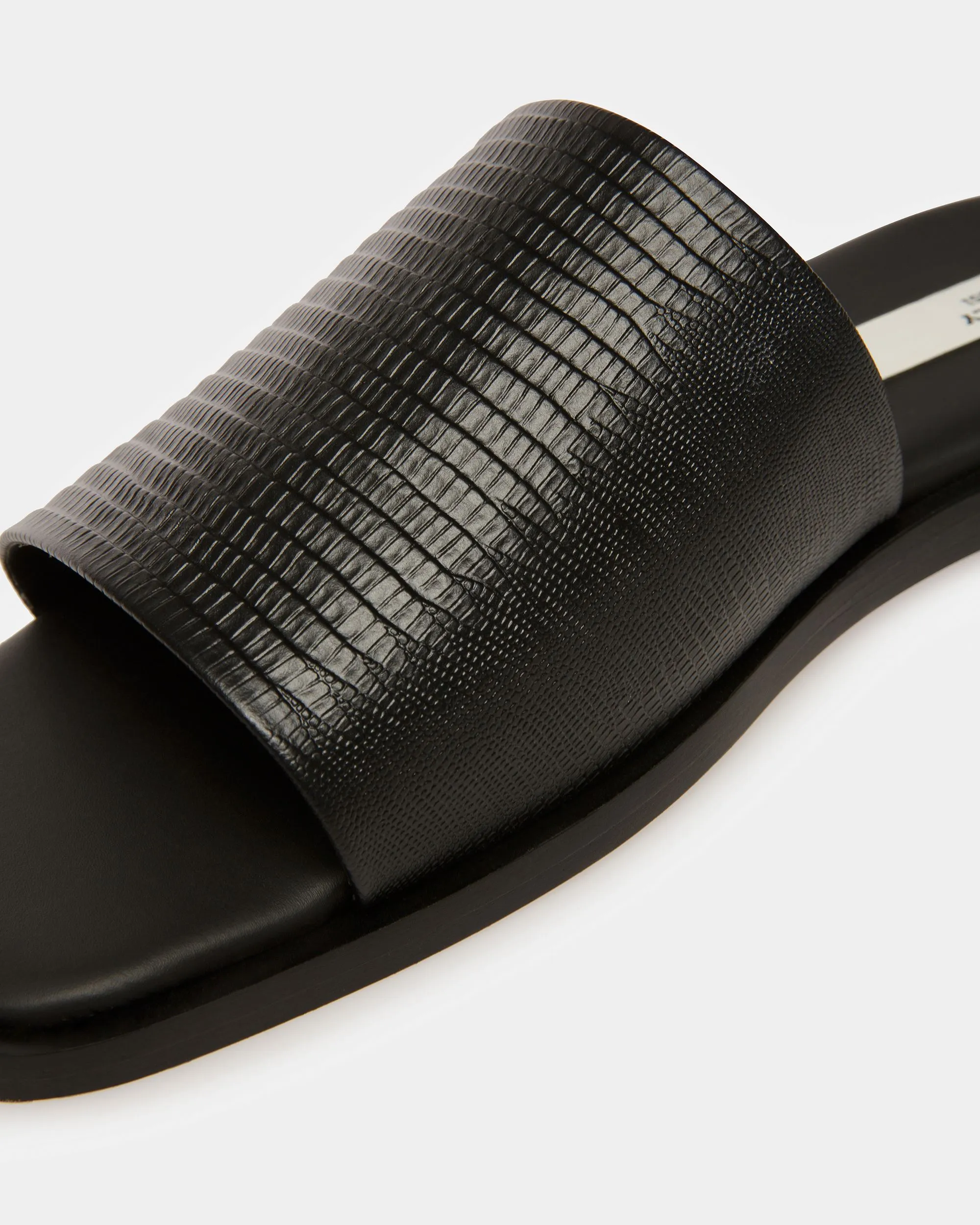 Sabian Leather Sandals In Black