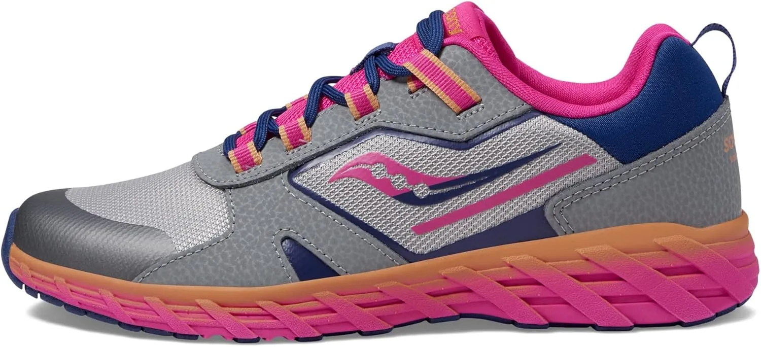 Saucony Unisex-Child Wind Shield 2.0 Running Shoe