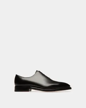 Scolder Leather Oxfords In Black