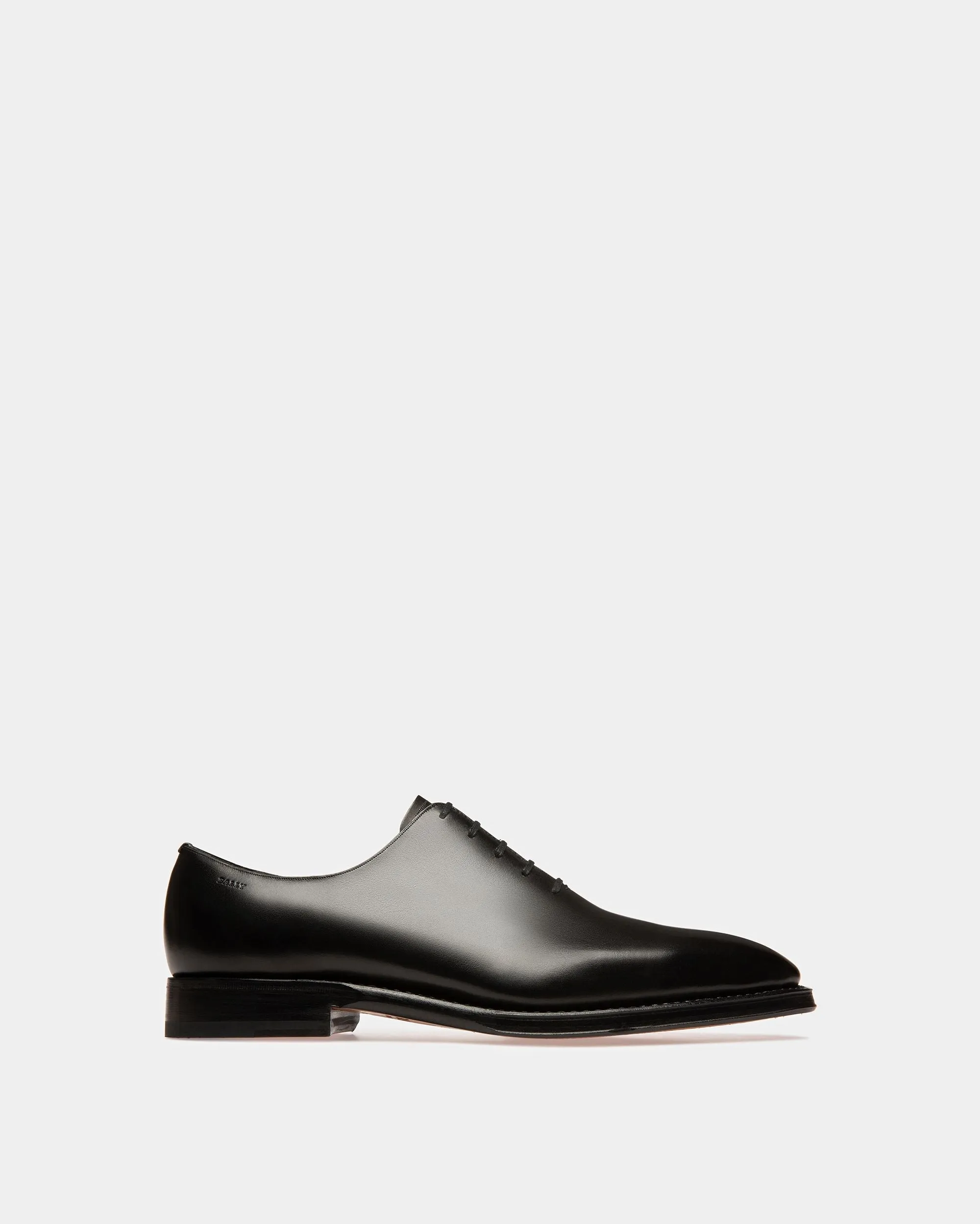 Scolder Leather Oxfords In Black