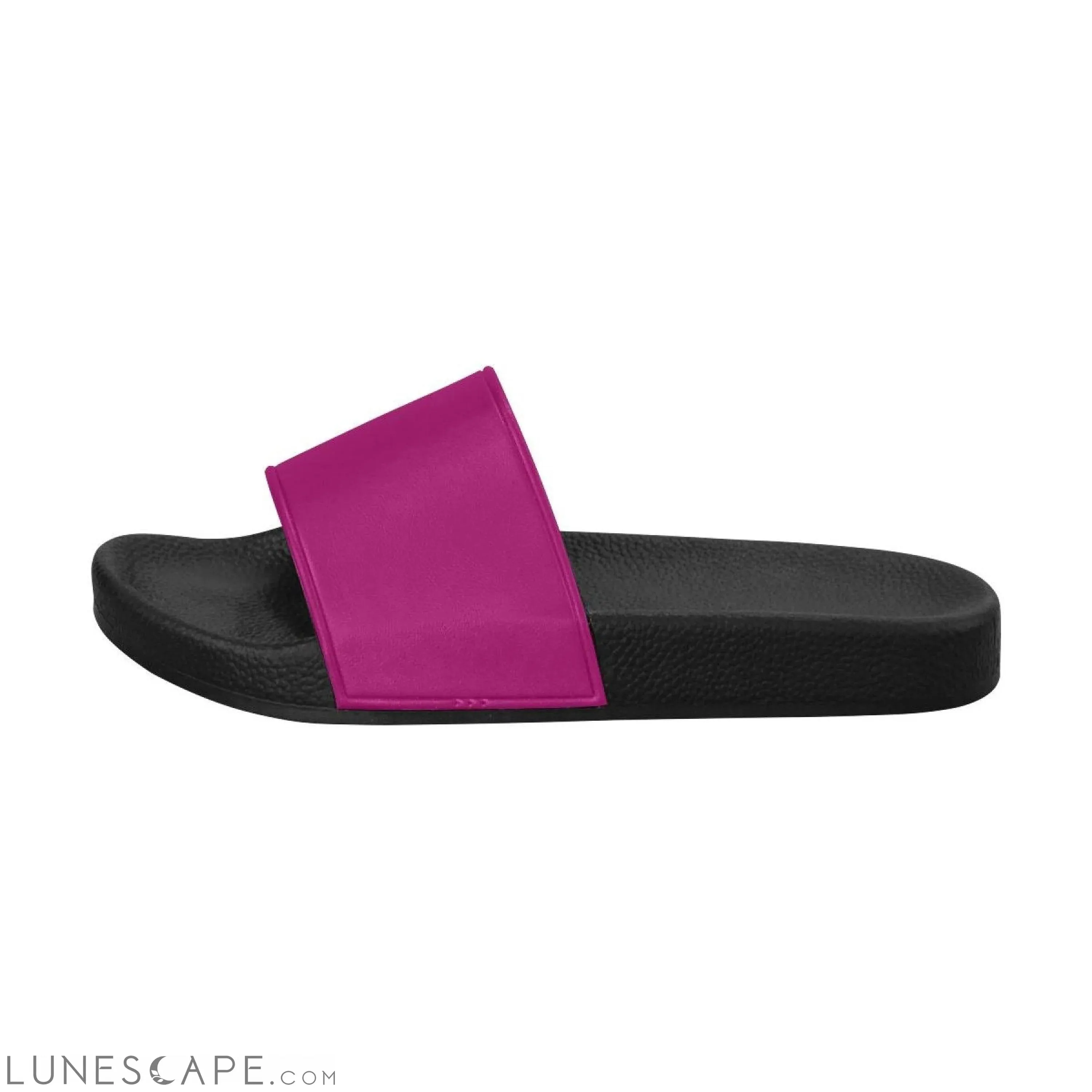 Slip On Beach Slides - Fuschia