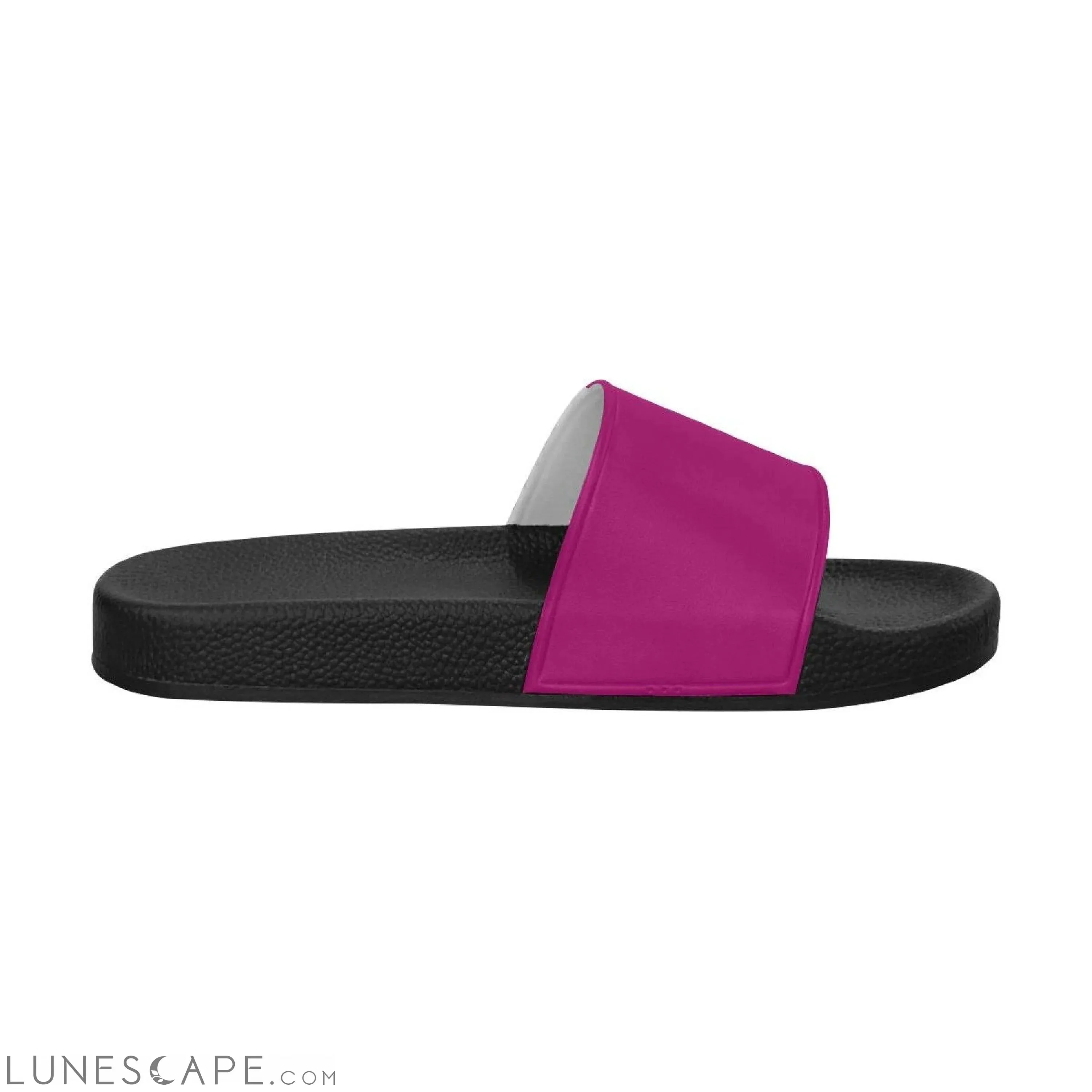 Slip On Beach Slides - Fuschia