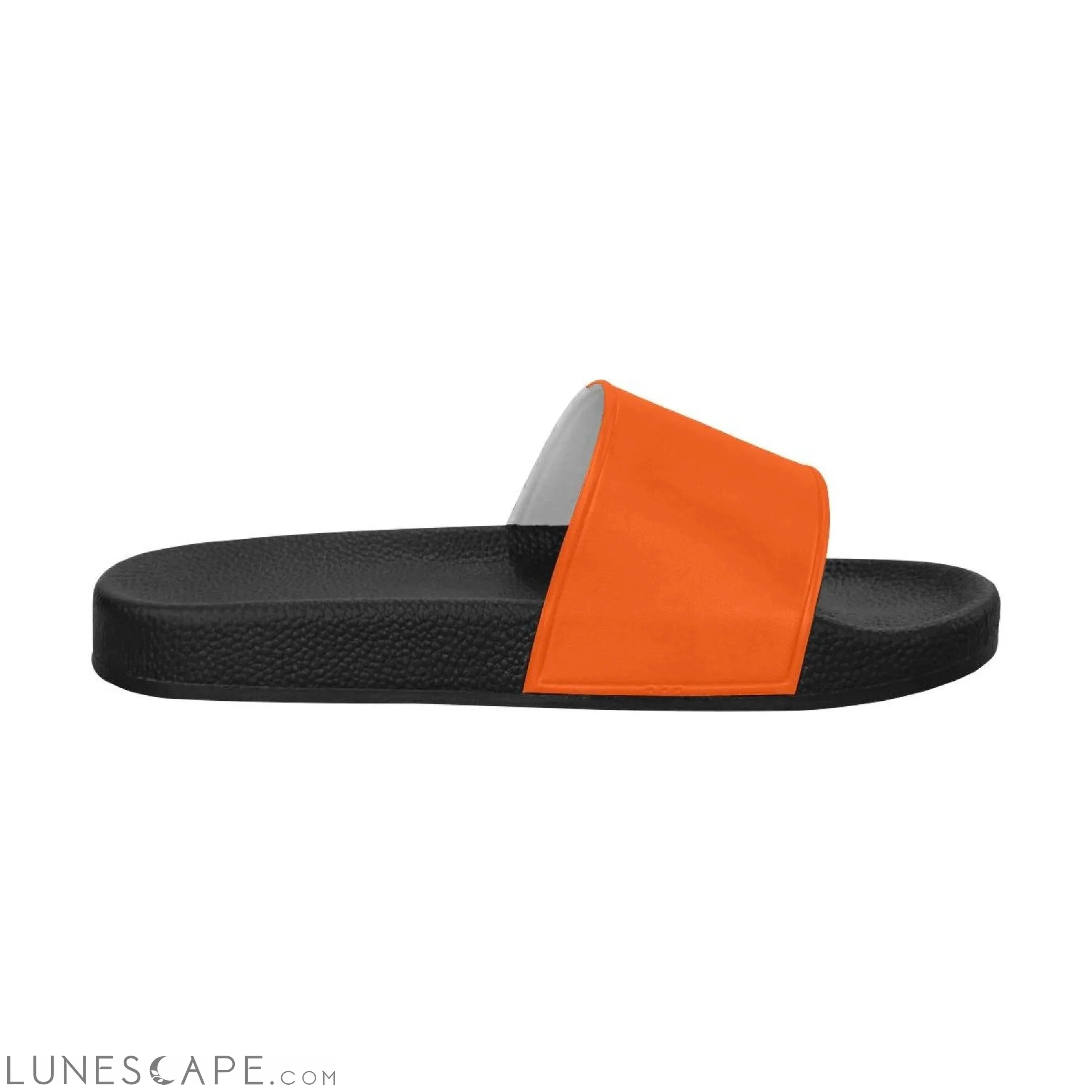Slip On Beach Slides - Tangerine