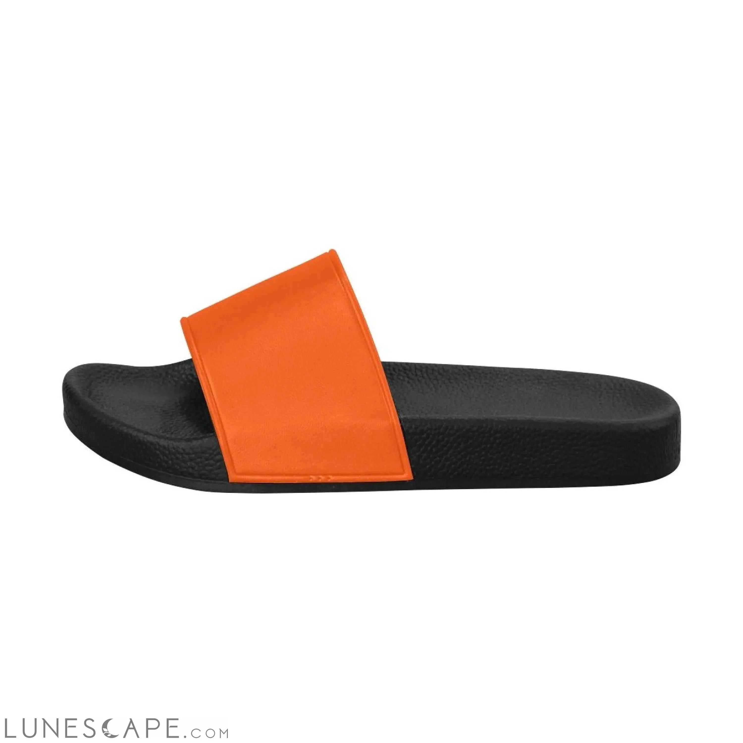 Slip On Beach Slides - Tangerine
