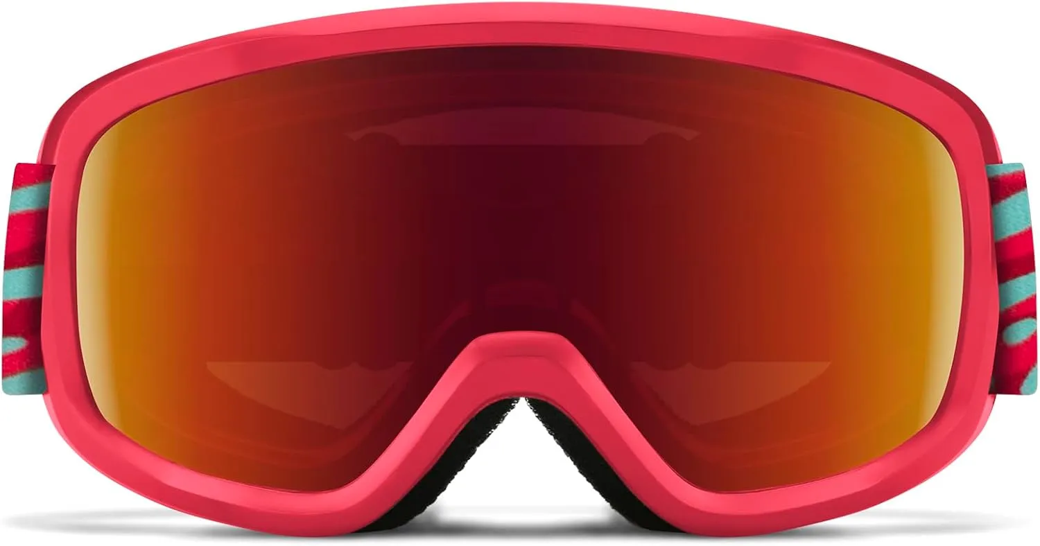 SMITH Snowday Snow Goggles – Youth Ski & Snowboarding Goggles with Anti-Fog Performance & 100% UV Protection for Boys & Girls