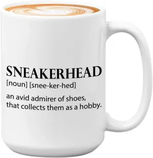 Sneaker Lover Coffee Mug - Sneakerhead An Avid Admirer Of Shoes - Pop Culture Teen Teenager Shoes Men Kid Hip Hop Collection Fan Collector Skate Boy