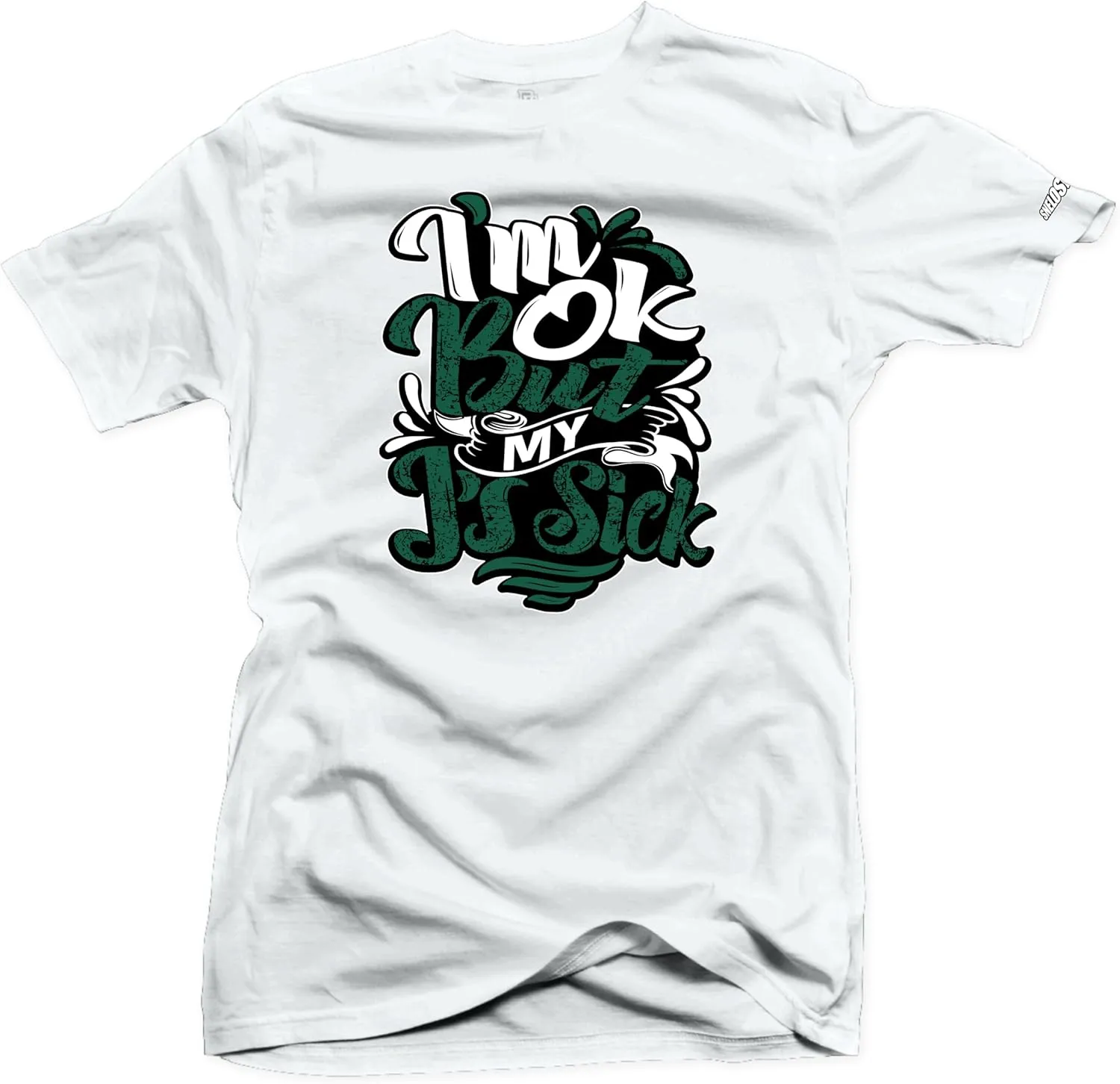 SNELOS Jordan 4 Oxidized Green Tee - Match Sneaker Jersey - Drippy Shirt