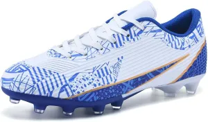 Soccer Cleats for Mens Womens Indoor Soccer Shoes Unisex Baseball Turf Shoes Youth Rugby Shoes Adult AG FG TF Football Boots Wide Training Sneaker