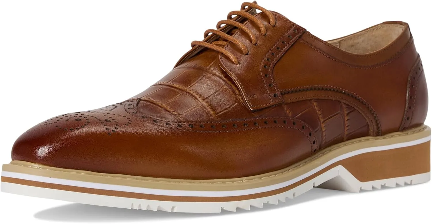 STACY ADAMS Men's Beaumont Wing Tip Lace-up Oxford