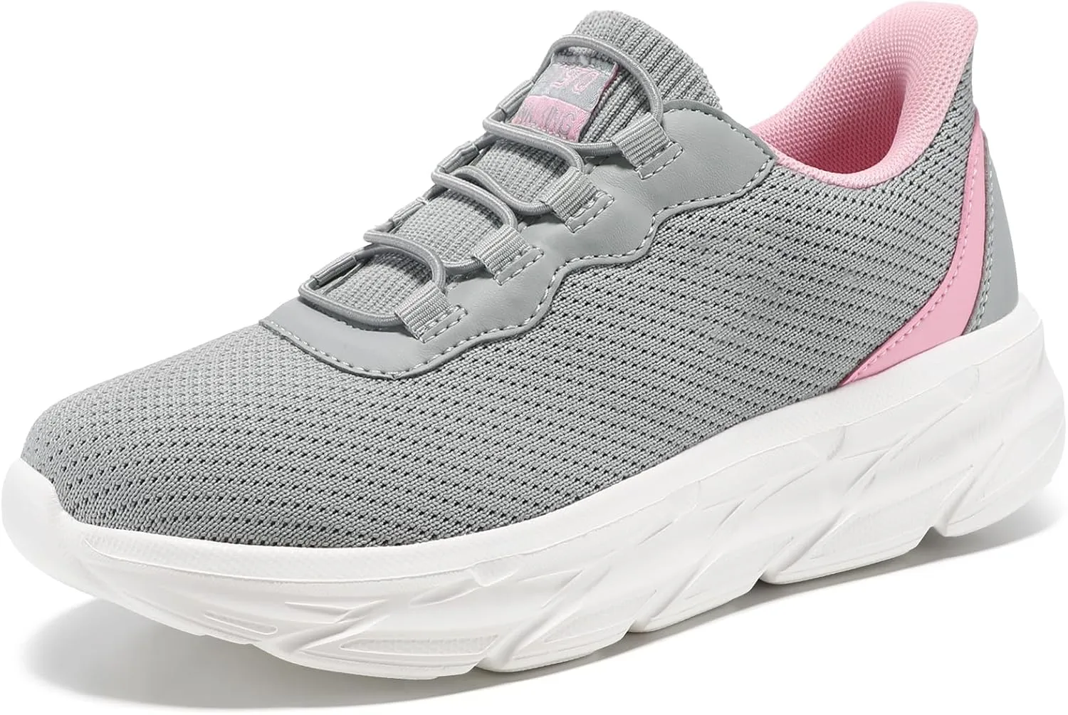 STQ Women's Slip On Walking Shoes Active Cushion Comfortable Tennis Breathable Non Slip Athletic Gym Workout Cross Training Sneakers