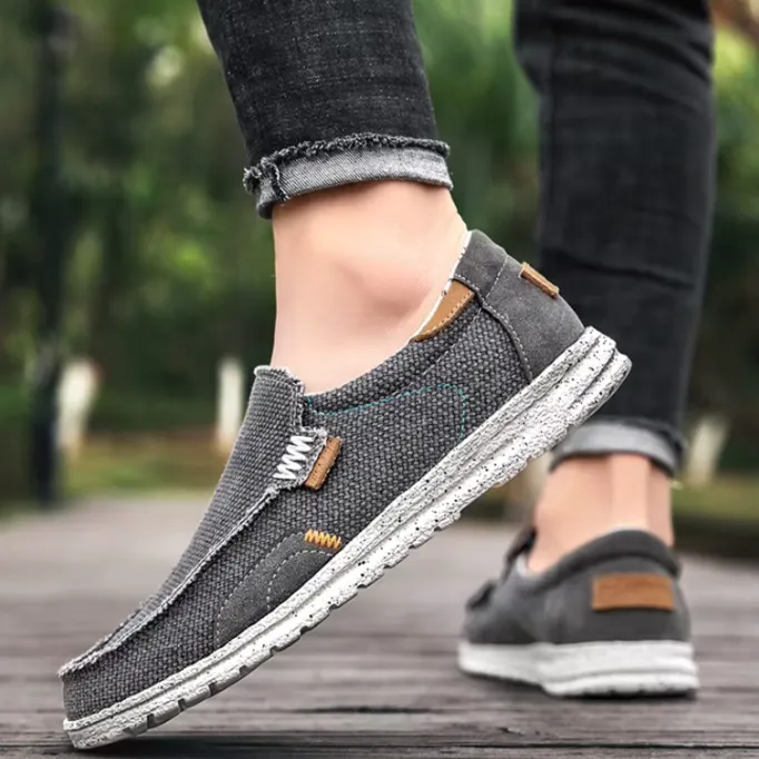 Stride Canvas Slip Ons