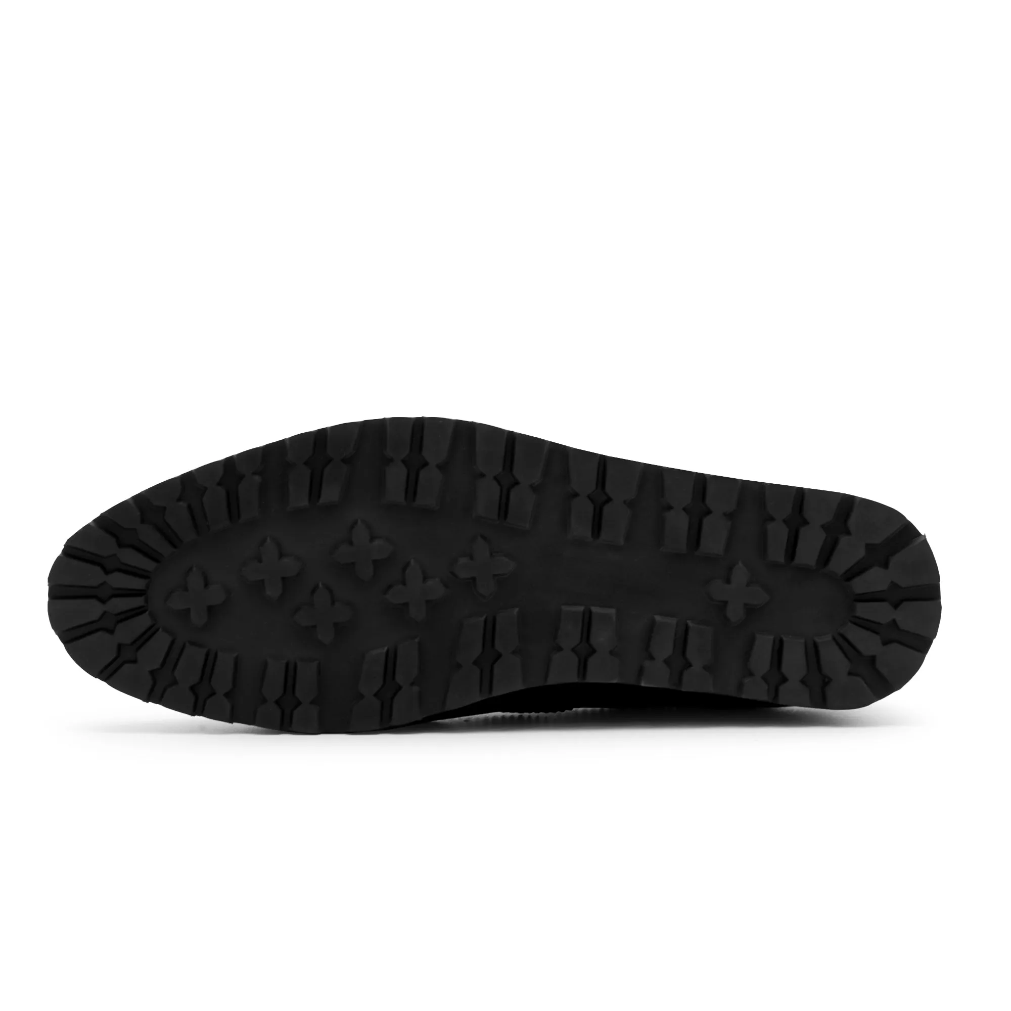 Tayon The Priority Leather Lace Up Wingtip Sneaker Black