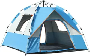 Tent For 3 And 4 Person Is Waterproof And Windproof Camping Tent For 3 To 4 Seasons Lightweight Aluminum Pole Backpacking Tent Can Be Set Up Quickly Great For Hiking With Moisture-proof Pad ( Color :