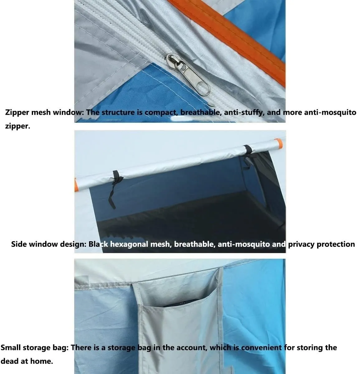 Tent For 3 And 4 Person Is Waterproof And Windproof Camping Tent For 3 To 4 Seasons Lightweight Aluminum Pole Backpacking Tent Can Be Set Up Quickly Great For Hiking With Moisture-proof Pad ( Color :