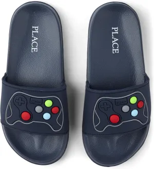 The Children's Place Boy's Everyday Slip on Slide Sandals