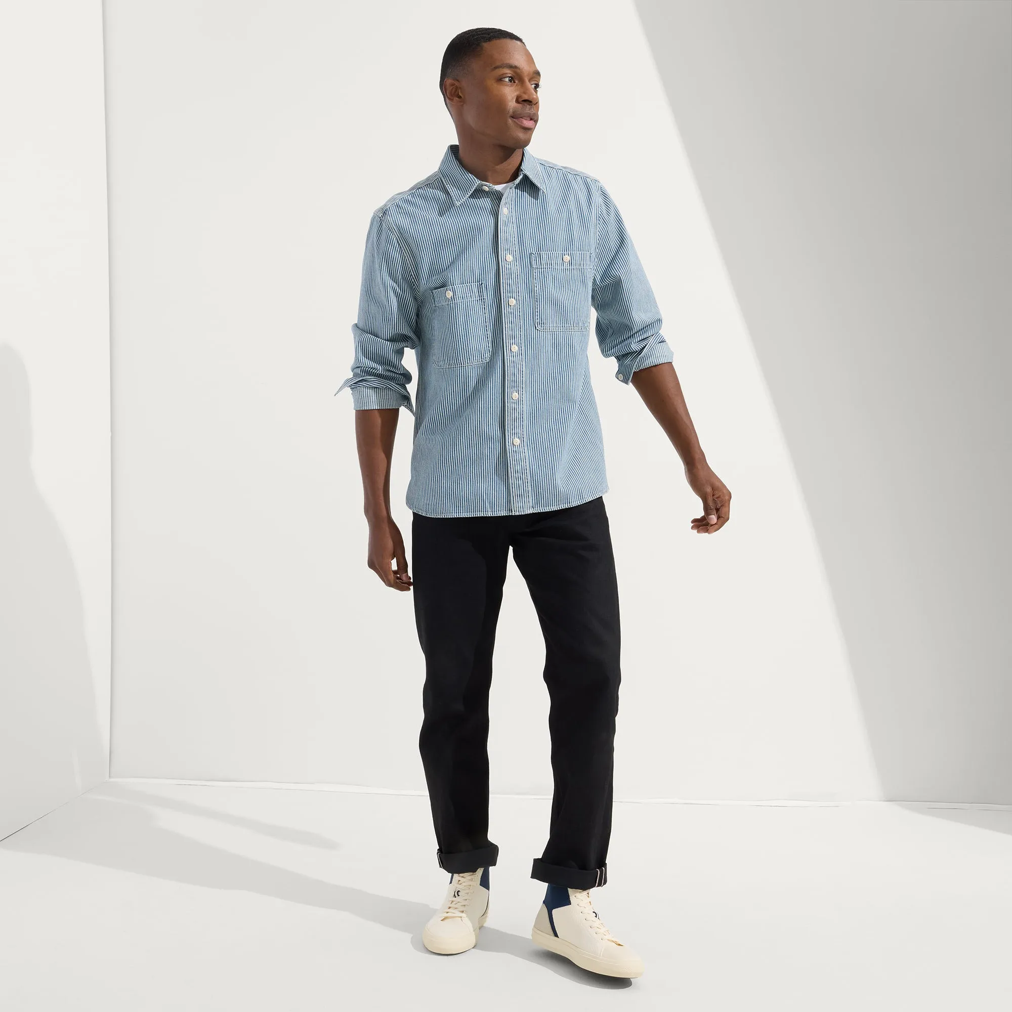 The Men's High Top Sneaker - Hudson