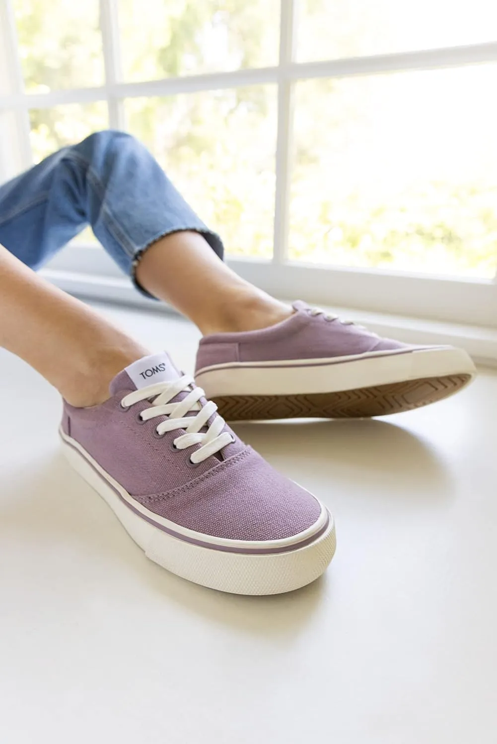 TOMS Womens Alpargata Fenix Lace Up Sneakers Shoes Casual - Pink