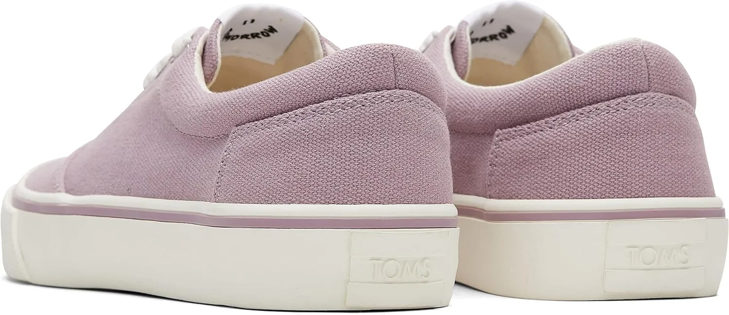 TOMS Womens Alpargata Fenix Lace Up Sneakers Shoes Casual - Pink