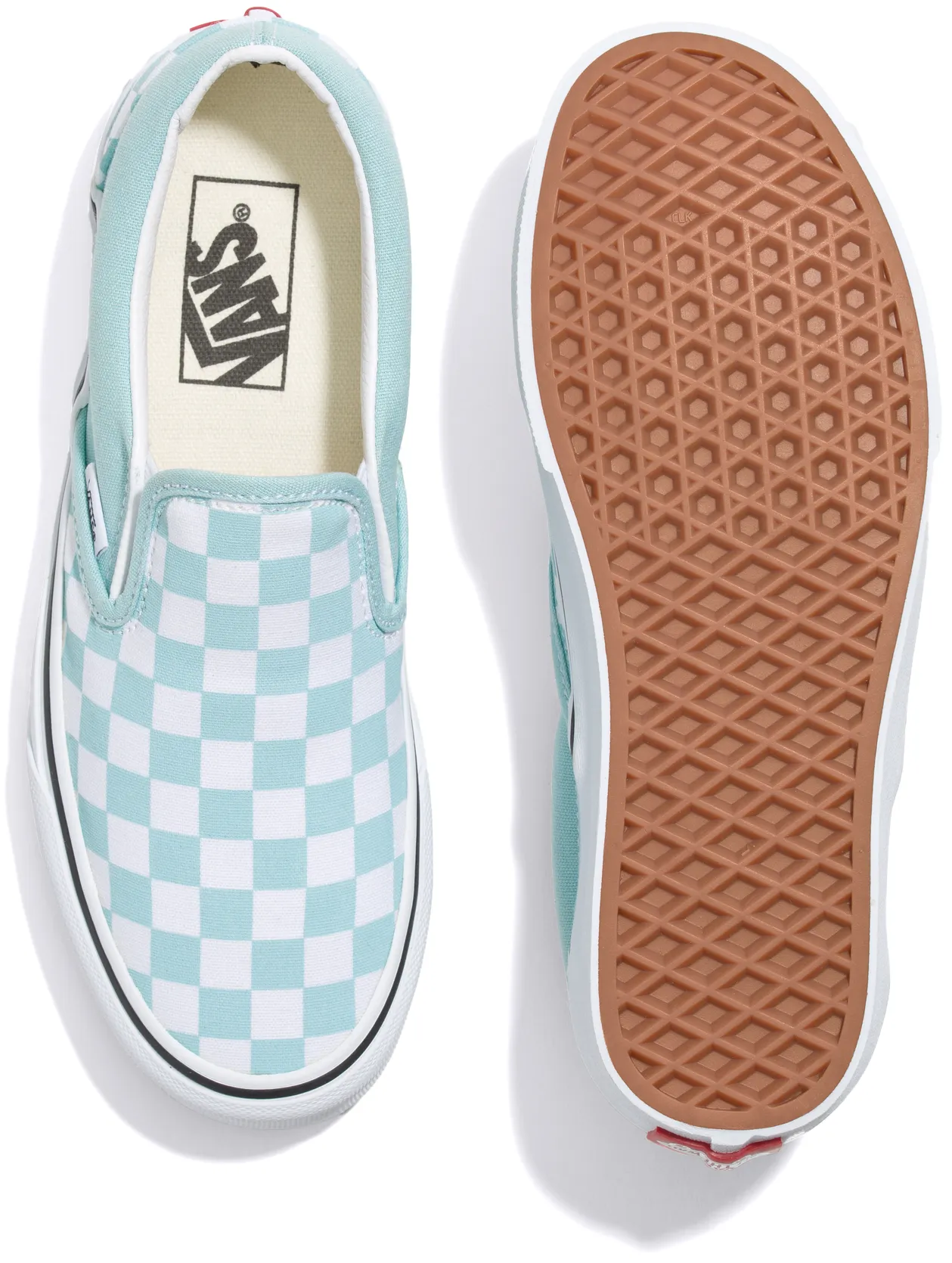 Vans Classic Slip-On Checkerboard Canal Blue