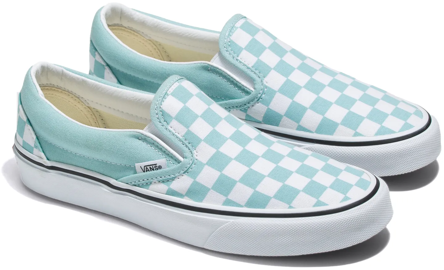 Vans Classic Slip-On Checkerboard Canal Blue