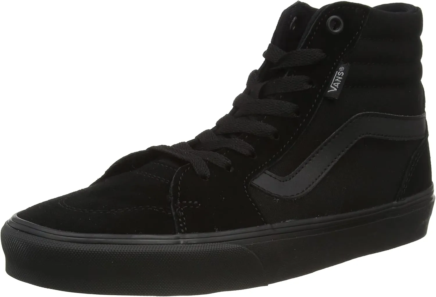 Vans Men's Filmore Shoe | Hi-Top Fashion Sneakers, Footwear for Work, Walking & Casual Wear, (Suede/Canvas) Black/Black, 13