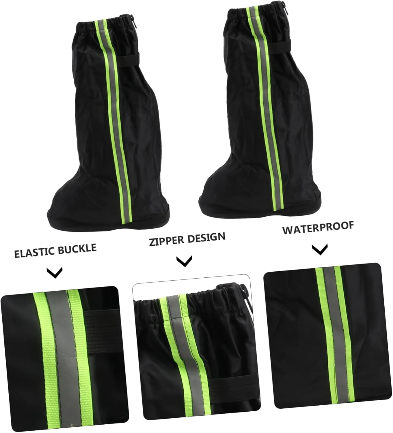 VICASKY Rainproof Shoe Cover Guards Leg Lightweight Durable Snowshoeing Protector Unisex Long Outdoor Trail