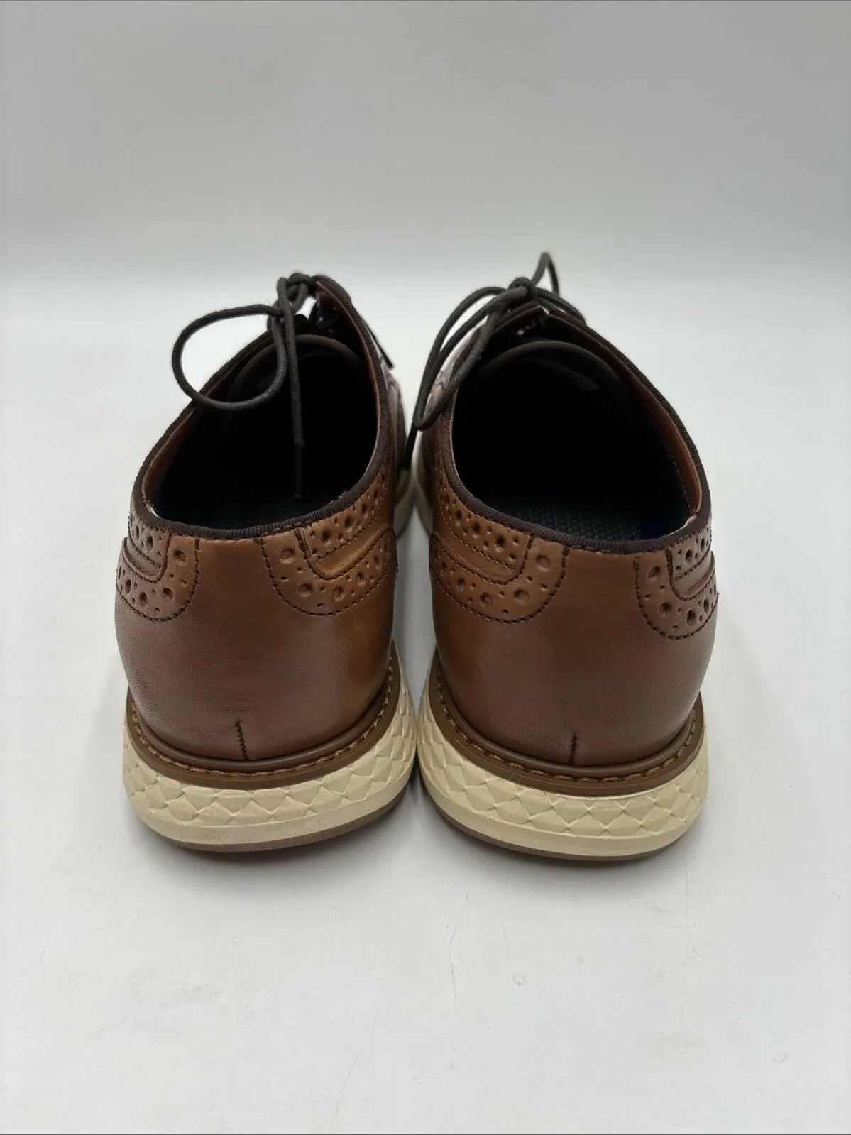 Vince Camuto Men's Wide Width Sigvard Wingtip Oxford Brown 9W