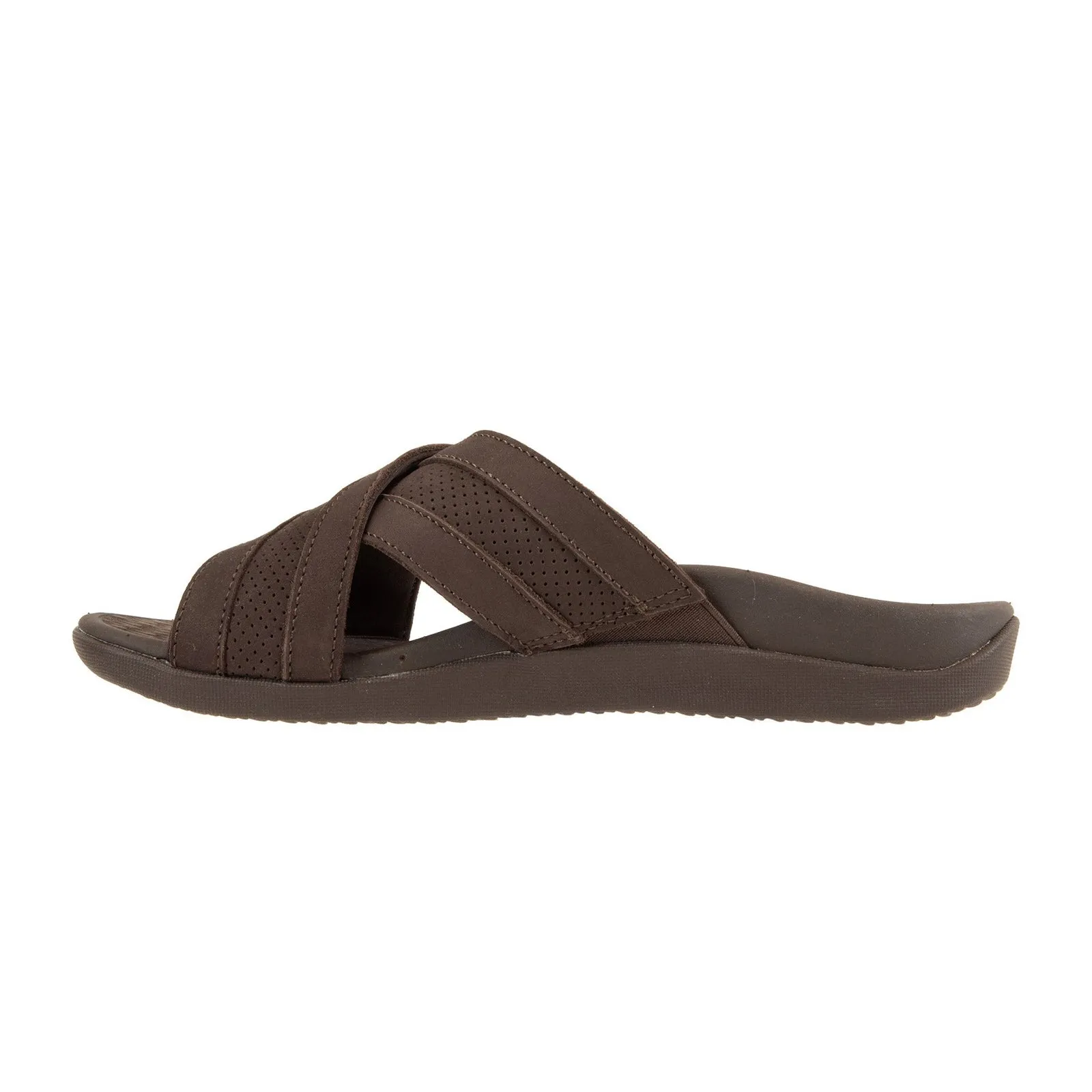 Vionic MTide Slide Leather Men's Slides Sandals