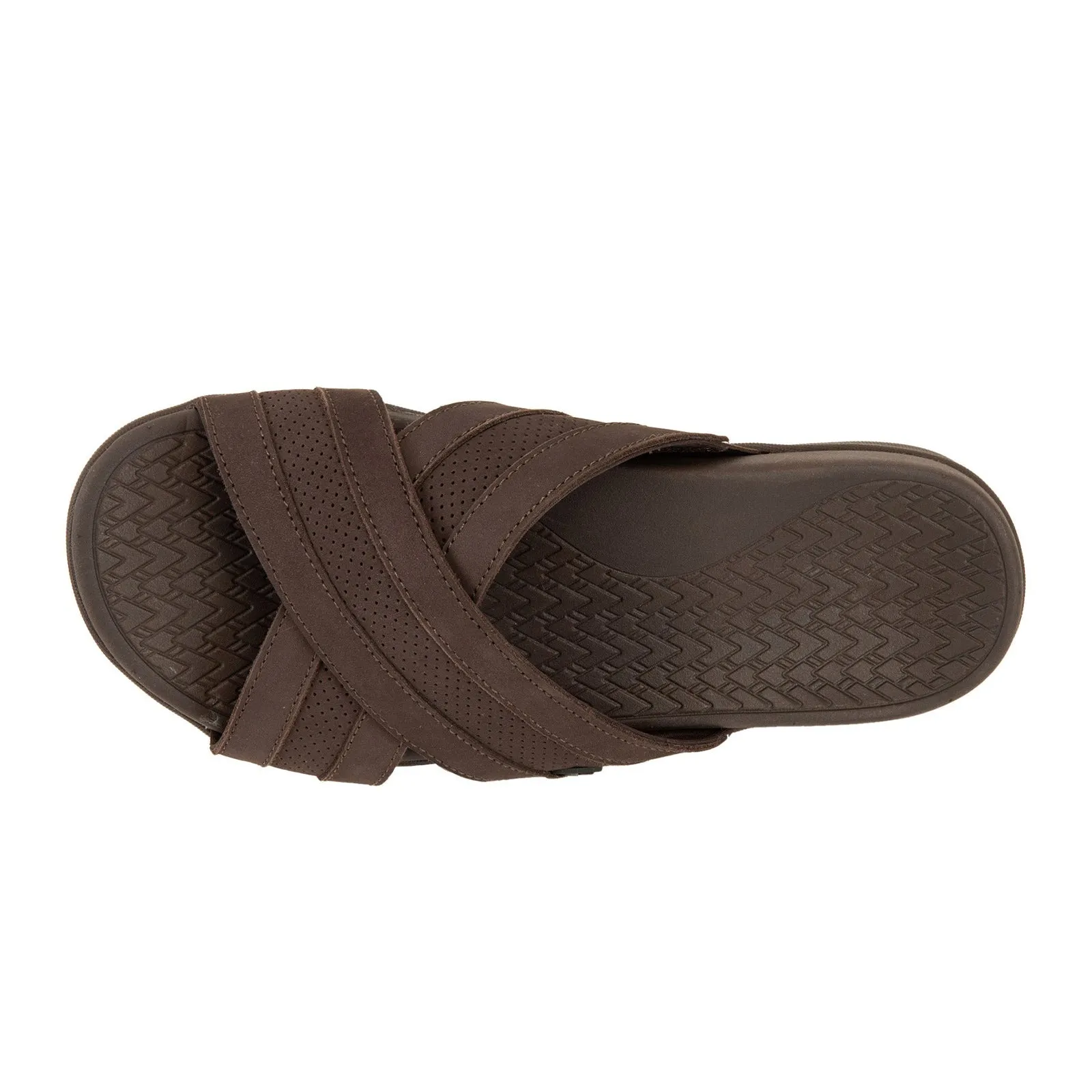 Vionic MTide Slide Leather Men's Slides Sandals