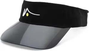 VISTO Sports Visor with See-Through Brim – No-Glare UV Sun Protection – 100% Chino Cotton – Adjustable Velcro Strap