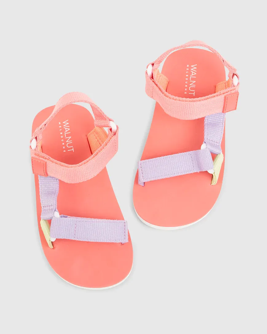 Walnut Taylor Sandal - Pink