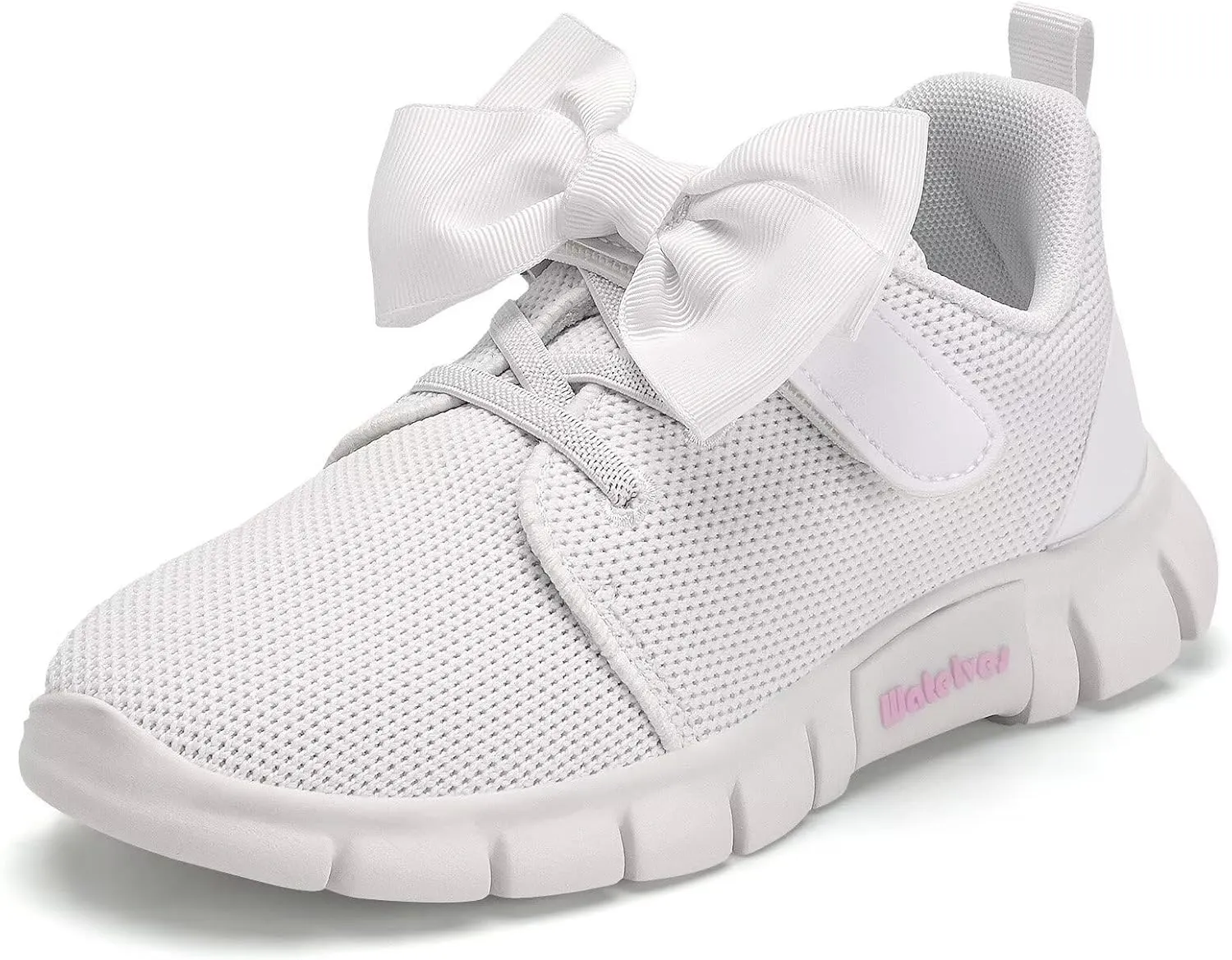 WateLves Girls Sneakers Lightweight Walking Shoes Comfortable Running Tennis Shoes for Toddler Little Kid/Big Kid