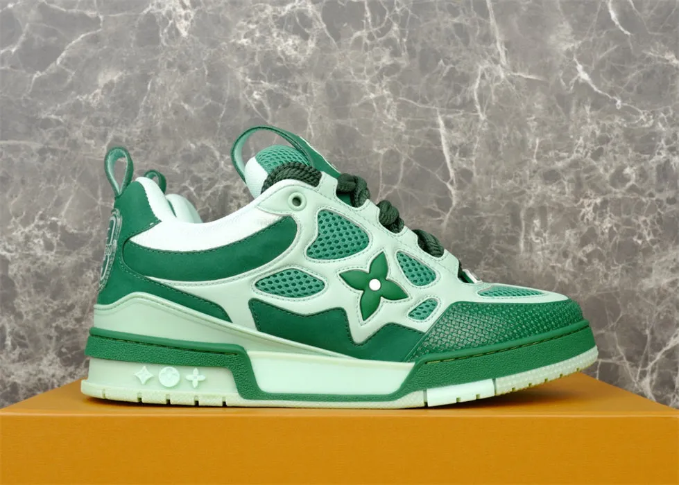 Weekly deal LV SKATE VUITTON GREEN LOUIS International delivery SNEAKER