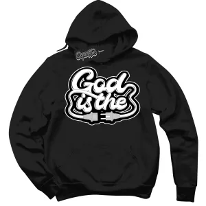 White Thunder 4s Sneaker Hoodie God Is The Graphic