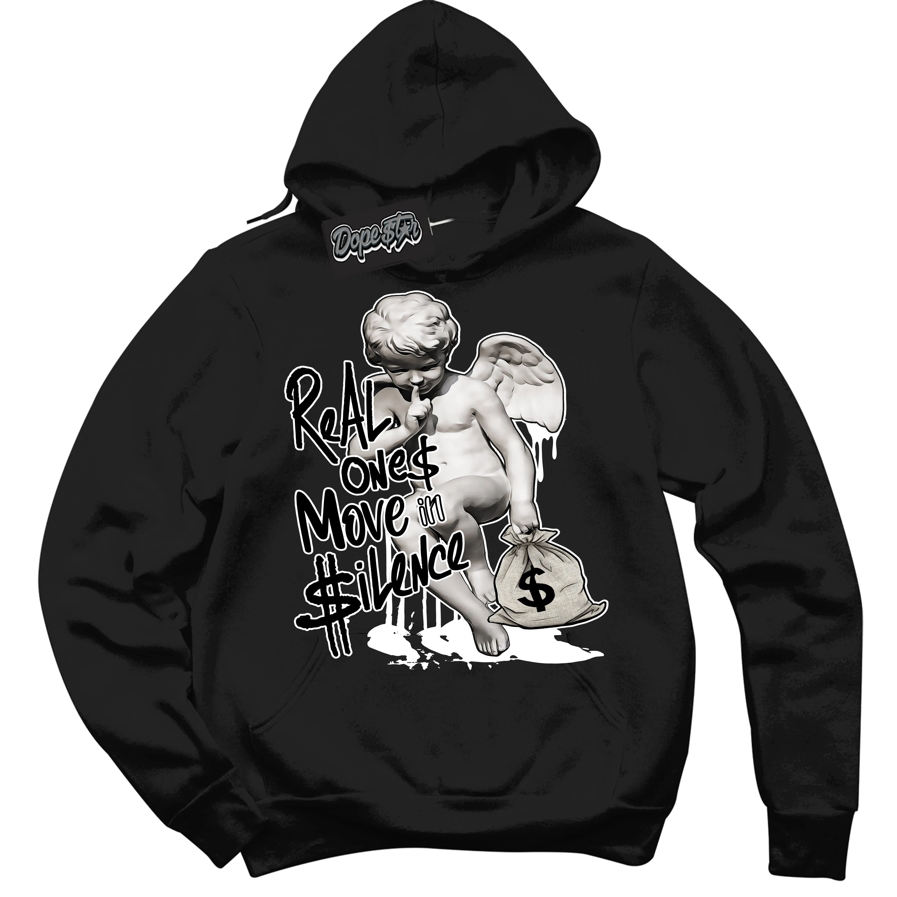 White Thunder 4s Sneaker Hoodie Real Ones Cherub Graphic
