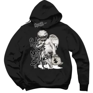 White Thunder 4s Sneaker Hoodie Real Ones Cherub Graphic