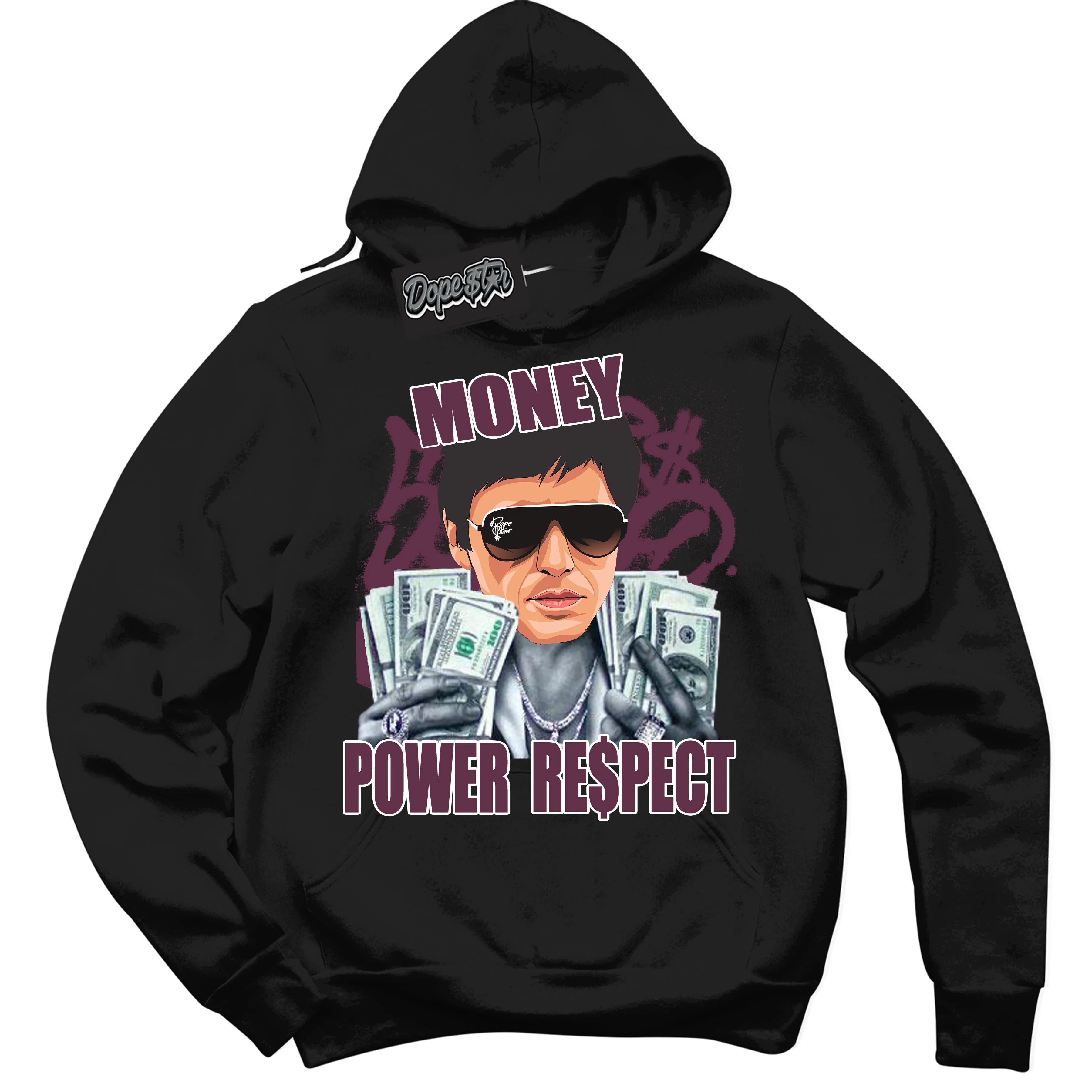 White Viotech Dunks Sneaker Hoodie Tony Montana Graphic