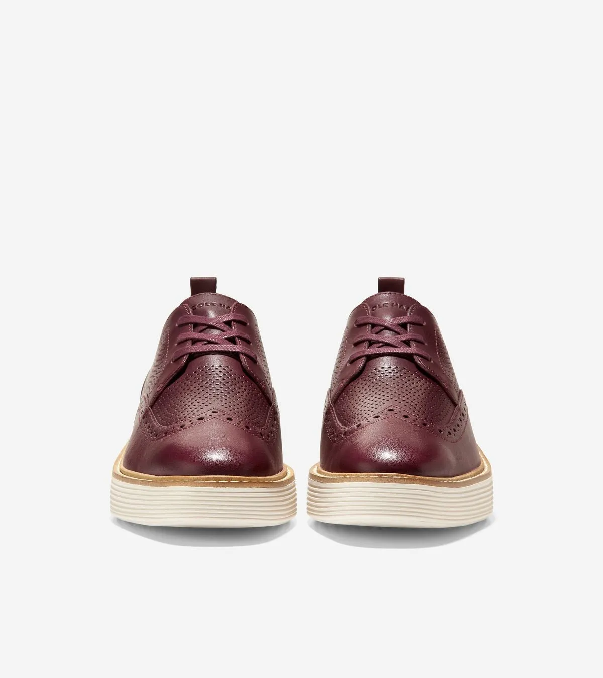 Wingtip Haan Large-scale promotion Original Platform Oxford Cole Hot item Bloodstone/Ivory Sneakers Grand