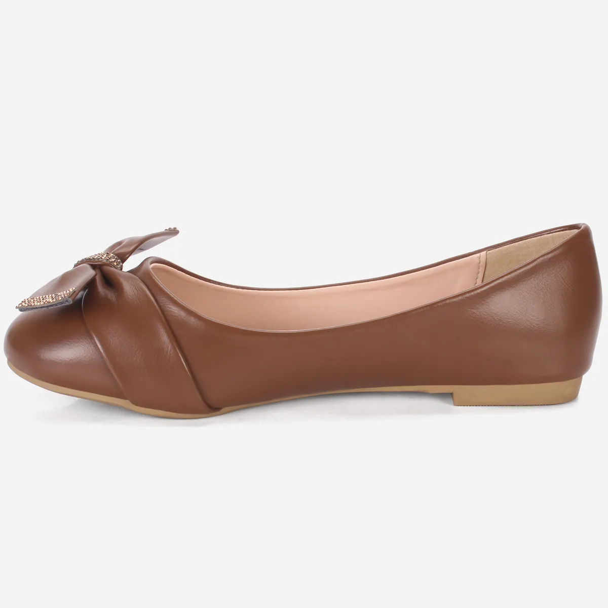 Women's "LUCERO" Bow Accented Slip On Shoes