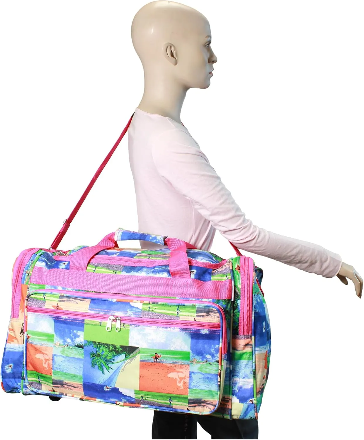 World Traveler 22-inch Carry-on Duffle Bag with Adjustable Shoulder Strap