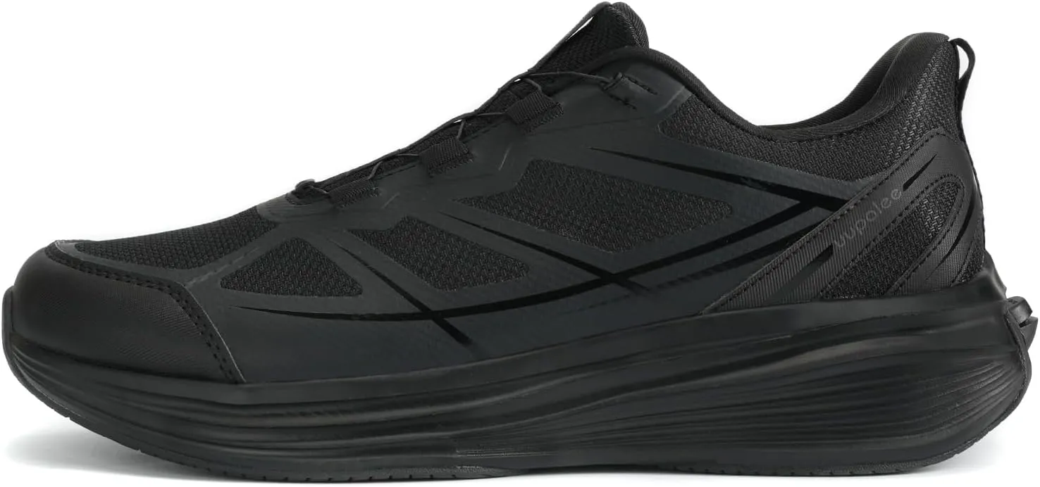 World's First Adjustable Hands Free Shoes for Women Men – Self Lacing Walking Shoes with Innovative Design, No-Tie Laces, No-Bend Convenience, Slip on & Slide & Go